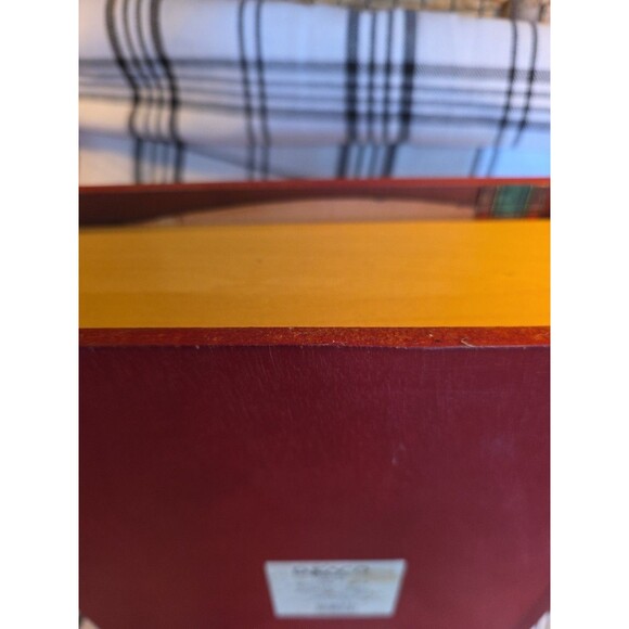 Vintage Raggedy Ann & Andy Book Shaped Wooden Storage Box Decoration - Picture 12 of 15